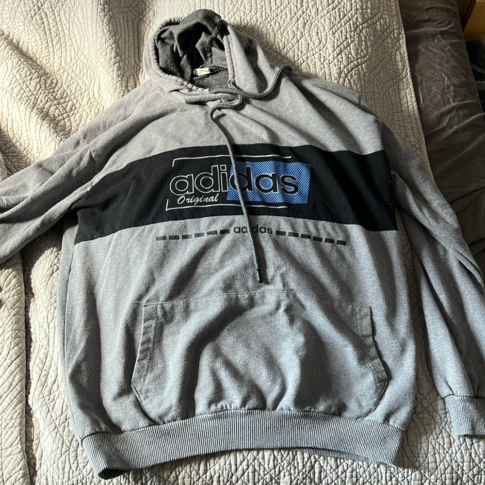 Light adidas originals hoodie